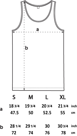RC Tank Top Size Guide