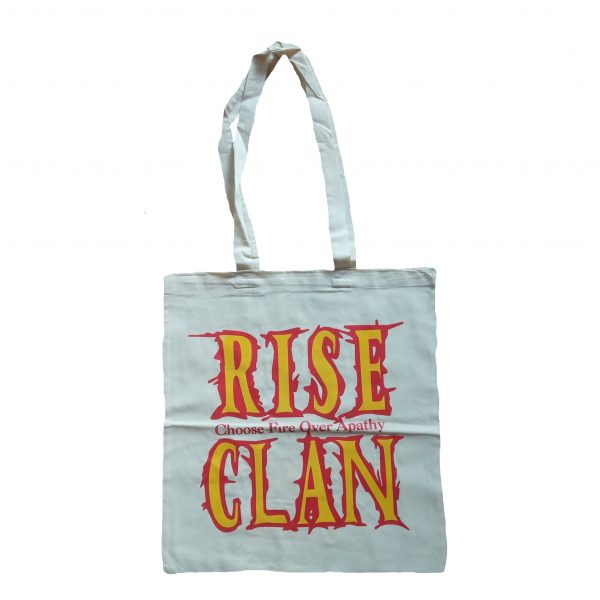 Rise Clan EC tote bag natural