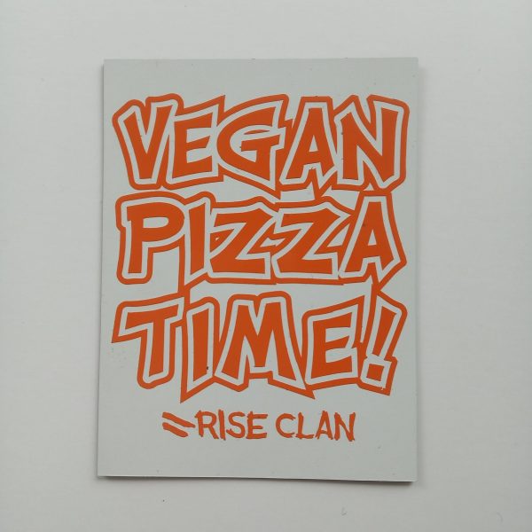 Vegan Pizza Time magnet